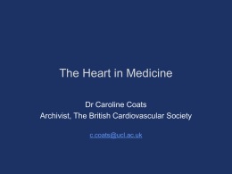 The history of cardiac diagnosis