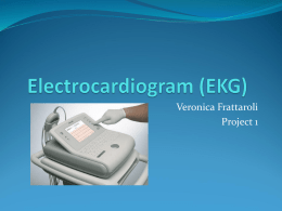 Electrocardiogram (EKG)