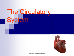 How does the heart pump blood around the body?