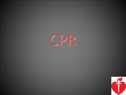 CPR - Teacher Pages