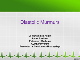 diastolic-murmurs