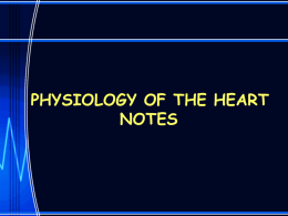 Physiology of the heart - Effingham County Schools
