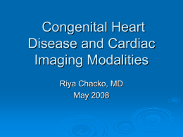 Adult Congenital Heart Disease and Echocardiography