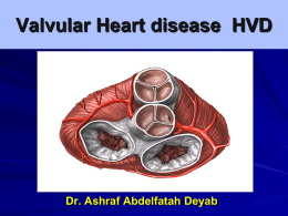 Valvular Heart Disease(HVD)