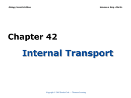 Chapter 42 - Biology Junction