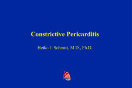 Pericardial Constriction