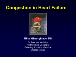 Congestion in Heart Failure - Open Secret Communications