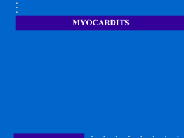 MYOCARDITIS