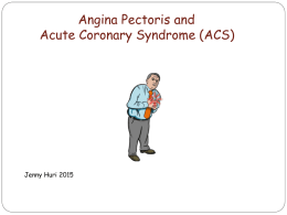 3.Angina and Acute Coronary Syndrome # 3 GDE revised 2015 (LC).