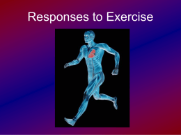 Exercise Response in the heart