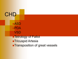 Congenital Heart Defects