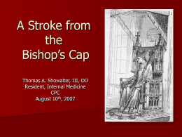 A Stoke from the Bishop`s Cap