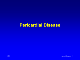 Pericardial Disease