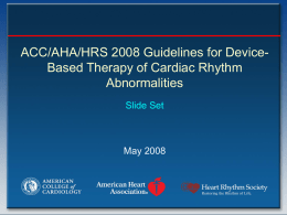 DBT Slide Set - American College of Cardiology