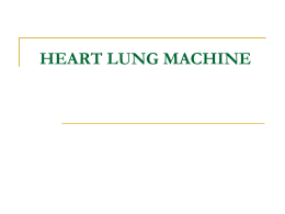 heart lung machine