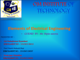 Elements Of Electrical Engineering_3 - GTU E