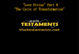 285. 15-1018 love divine - part 8 - the cycle of