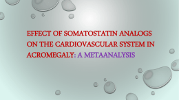 Impact of Somatostatin Analogs on the Heart in Acromegaly: A