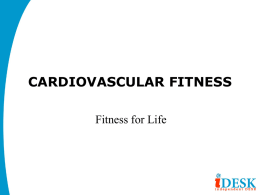 Website Cardiovascular Fitness Power Point