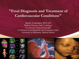 Fetal Diagnosis and Treatment of