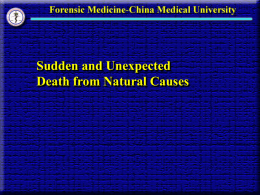 chapter 5 sudden and unexpected death