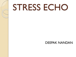STRESS ECHO - cardiologycmc.in