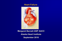 Congestive Heart Failure: Mechanical Cardiac
