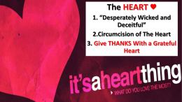Give THANKS with a Grateful Heart