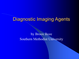 Diagnostic Imaging Agents