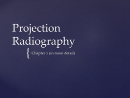 Projection Radiography