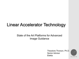 Linear Accelerator Technology - Data Management