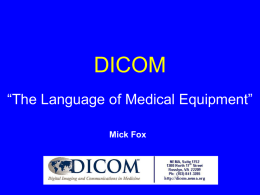 DICOM - Research Imaging Institute