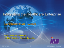 IHE Mammography Image Integration Profile