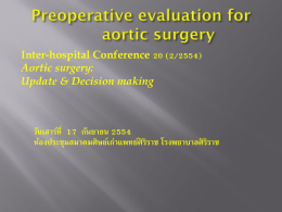 4. Imaging Modalities 4.1. Recommendations for Aortic