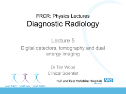 Lecture 5 - Digital, Tomography and dual