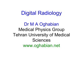 Digital Radiology