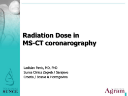Radiation Dose in MS