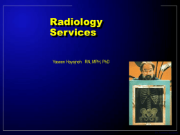Radiology Services - Dr. Yaseen Hayajneh.