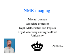 NMR imaging