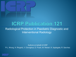 ICRP 121 RP of children