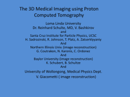 proton CT talk for INFIERI Coutrakonx