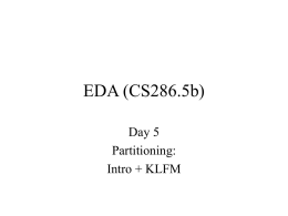 EDA (CS286.5b)