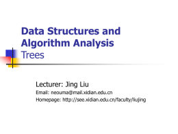 Data Structure and Algorithm Analysis part 2