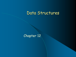 Data Structures - Calvin College
