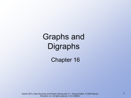 Graphs and Digraphs