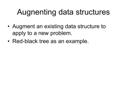 augmentingDataStructure