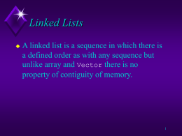 Singly-linked List