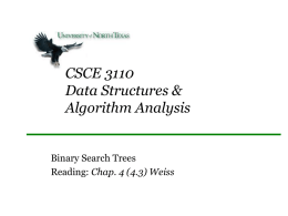 BinarySearchTrees