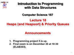 Lecture 19 - UMass CS !EdLab
