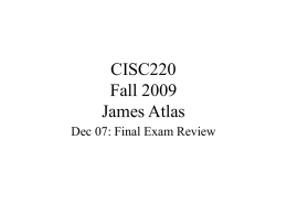 CISC220-final